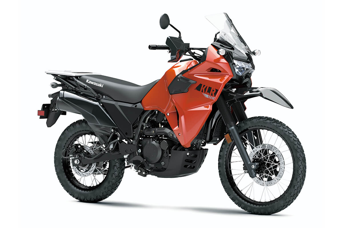 2022 Kawasaki KLR650 Lava Orange
